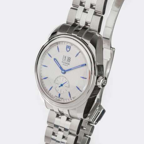 Tudor. Herren-Armbanduhr 'Glamour Double Date' - Full Set. - Foto 2