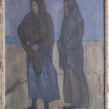Käte Lassen (Flensburg 1880 - Flensburg 1956). Zwei Fischermädchen am Strand. - Foto 2