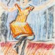 Erich Heckel (Döbeln 1883 - Radolfzell/Bodensee 1970). Tänzerin und italienische Stadt. - Prix ​​des enchères