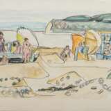Ivo Hauptmann (Erkner 1886 - Hamburg 1973). Am Strand von Hiddensee. - photo 2