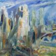 Bernhard Hoetger (Hörde/Westf. 1874 - Interlaken 1949). Architekturvision. - Maintenant aux enchères
