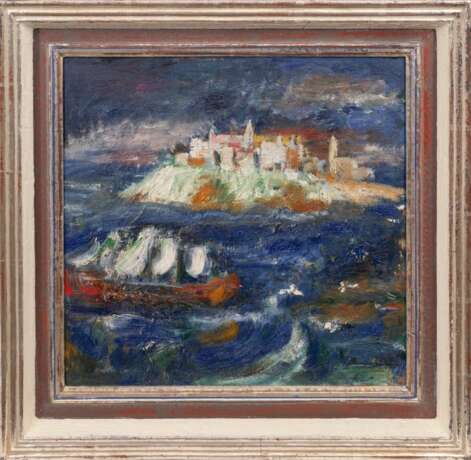 Bernhard Hoetger (Hörde/Westf. 1874 - Interlaken 1949). Blick auf Ischia. - photo 2