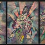 Hans Siebert von Heister (Düsseldorf 1888 - Berlin 1967). Schöpfung (Triptychon). - photo 2
