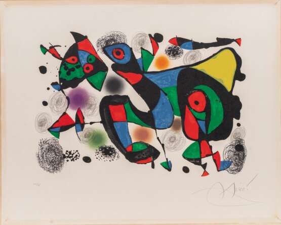 Joan Miró (Barcelona 1893 - Palma de Mallorca 1983). Maravillas con variaciones acrósticas en el jardín de Miró. - фото 1