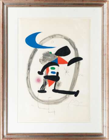 Joan Miró (Barcelona 1893 - Palma de Mallorca 1983). Arlequin circonscrit. - фото 2