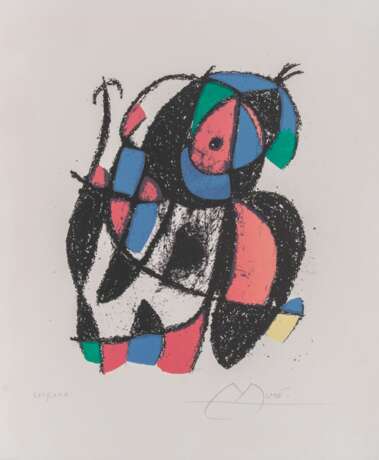 Joan Miró (Barcelona 1893 - Palma de Mallorca 1983). Der Lithograph II. - фото 1