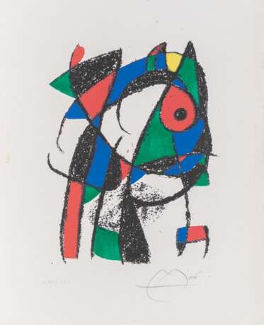 Joan Miró (Barcelona 1893 - Palma de Mallorca 1983). Der Lithograph II. - фото 1