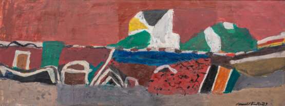 Arnold Fiedler (Hamburg 1900 - Hamburg 1985). Felsenlandschaft. - фото 1