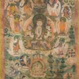 "Toten-Thangka" - Tjerinje (Avalokiteshvara-Shadakshari) - photo 1