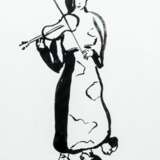 Cornelia Schleime (Berlin 1953). Geigerin. - фото 1