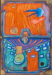 Friedensreich Hundertwasser (Wien 1928 - vor Australien 2000). Kleiner Palast der Krankheit.