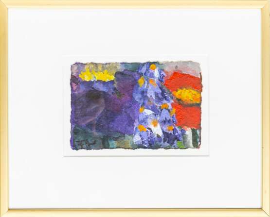 Klaus Fußmann (Velbert 1938). Astern und Anemone. - photo 2