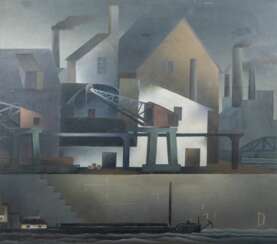 Wilhelm Dietzel (Schirick 1898 - Kaiserswerth 1954). Hafen.