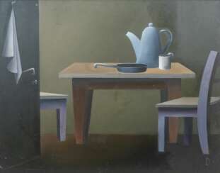 Wilhelm Dietzel (Schirick 1898 - Kaiserswerth 1954). Interieur.