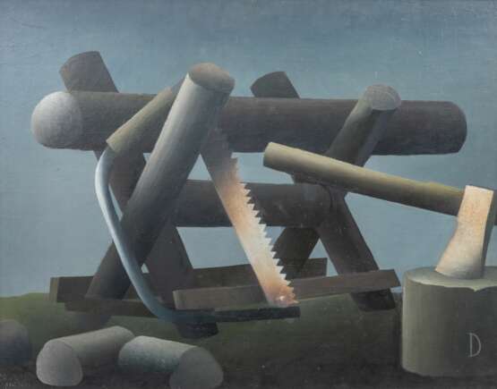 Wilhelm Dietzel (Schirick 1898 - Kaiserswerth 1954). Holzarbeit. - photo 1