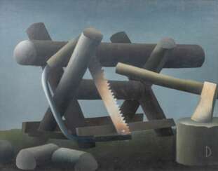 Wilhelm Dietzel (Schirick 1898 - Kaiserswerth 1954). Holzarbeit.