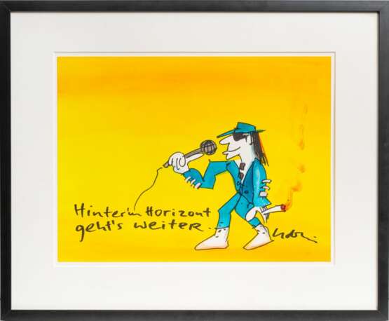 Udo Lindenberg (Gronau/Westfalen 1946). Hinterm Horizont geht's weiter. - photo 2