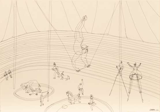 Alexander Calder (Philadelphia 1898 - New York 1976). Circus. - photo 1