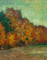 Arthur Illies (Hamburg 1870 - Lüneburg 1952). Herbstwald.