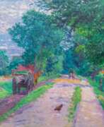 Юлиус фон Эрен. Julius von Ehren (Altona 1864 - Hamburg 1944). Dorfstraße.