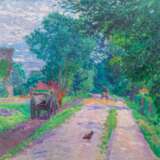 Julius von Ehren (Altona 1864 - Hamburg 1944). Dorfstraße. - photo 1