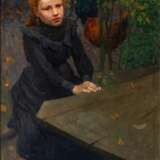 Fritz Friedrichs (Hamburg 1882 - Hoopte 1928). Mädchen am Gartentisch. - photo 1