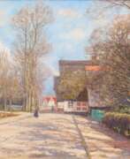Friedrich Schwinge. Friedrich Schwinge (Hamburg 1852 - Hamburg 1913). Dorfstraße.