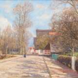 Friedrich Schwinge (Hamburg 1852 - Hamburg 1913). Dorfstraße. - photo 1