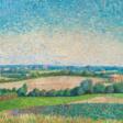 Ernst Eitner (Hamburg 1867 - Hamburg 1955). Blick über sommerliche Felder. - Auction prices