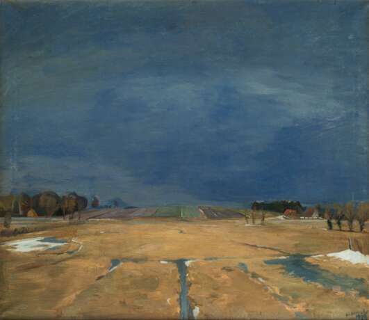 Fritz Emil Kistenmacher (Quito/Ecuador 1889 - Hamburg vor 1956). Weite Landschaft. - Foto 1