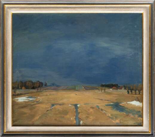 Fritz Emil Kistenmacher (Quito/Ecuador 1889 - Hamburg vor 1956). Weite Landschaft. - Foto 2