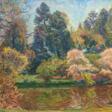 Georg Burmester (Barmen 1864 - Möltenort 1936). Frühling im Park. - Now at the auction