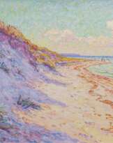 Heinrich Blunck-Heikendorf (Kiel 1891 - Kiel 1963). Ostseedünen.