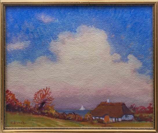 Heinrich Blunck-Heikendorf (Kiel 1891 - Kiel 1963). Ostküste von Alsen. - photo 2