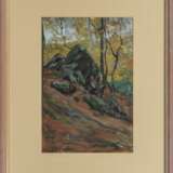 Hans Peter Feddersen (Westerschnatebüll 1848 - Kleiseerkoog 1941). Felsen im Taunus. - photo 2
