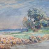 Otto Heinrich Engel (Erbach/Odenwald 1866 - Glücksburg 1949). An der Norderbrücke Holnis. - photo 1