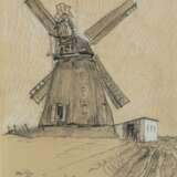 Otto Heinrich Engel (Erbach/Odenwald 1866 - Glücksburg 1949). Mühle von Oevenum auf Föhr. - photo 1