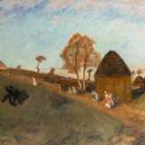 Otto Modersohn (Soest 1865 - Fischerhude 1943). Festtag in Worpswede. - photo 1