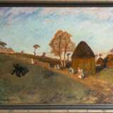 Otto Modersohn (Soest 1865 - Fischerhude 1943). Festtag in Worpswede. - photo 2