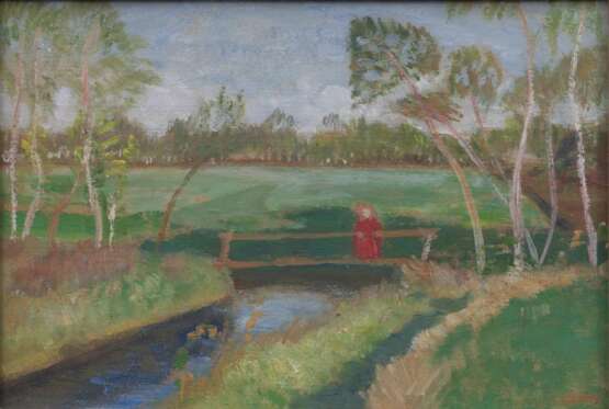Otto Modersohn (Soest 1865 - Fischerhude 1943). Der Frühling. - photo 1
