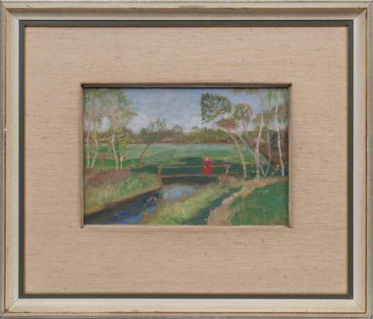 Otto Modersohn (Soest 1865 - Fischerhude 1943). Der Frühling. - photo 2