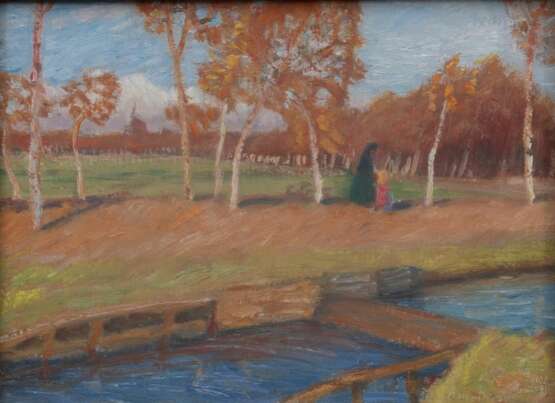 Otto Modersohn (Soest 1865 - Fischerhude 1943). Der Herbst. - photo 1