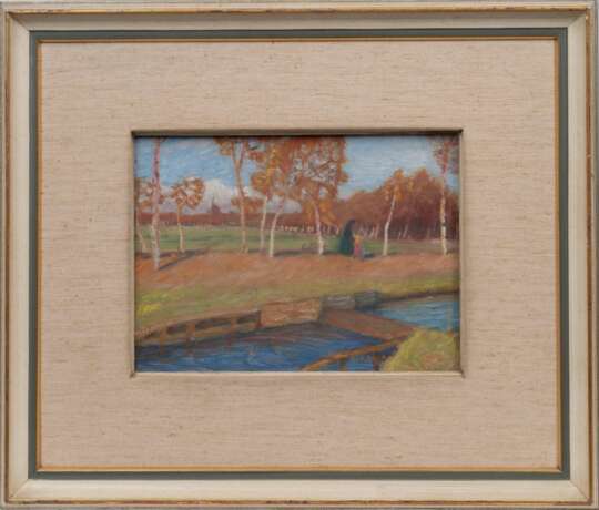 Otto Modersohn (Soest 1865 - Fischerhude 1943). Der Herbst. - photo 2
