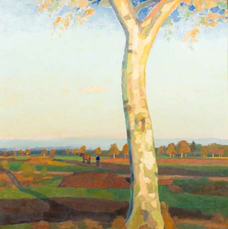Udo Peters (Hannover 1884 - Worpswede 1964). Worpsweder Landschaft. - фото 1