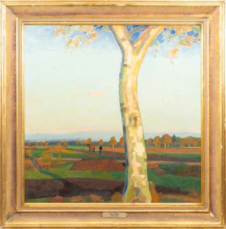 Udo Peters (Hannover 1884 - Worpswede 1964). Worpsweder Landschaft. - фото 2
