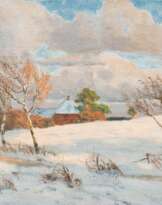 Paul Müller-Kaempff (Oldenburg/O. 1861 - Berlin 1941). Winter bei Ahrenshoop.