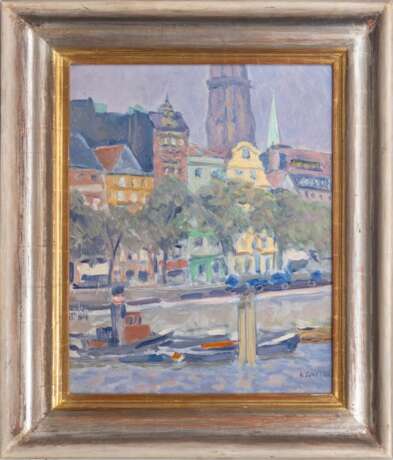 Paul Kayser (Hamburg 1869 - Donaueschingen 1942). Hafenstraße. - photo 2