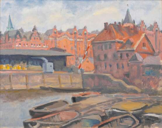 Paul Kayser (Hamburg 1869 - Donaueschingen 1942). Speicherstadt. - photo 1