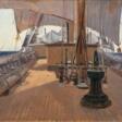 Carl Becker (Hameln 1862 - Hamburg 1926). Auf Deck. - Аукционные цены