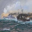 Hans Bohrdt (Berlin 1857 - Berlin 1945). Deutsche Torpedoboote beim Angriff am Abend der Skagerrak-Schlacht am 31. Mai 1916. - Now at the auction